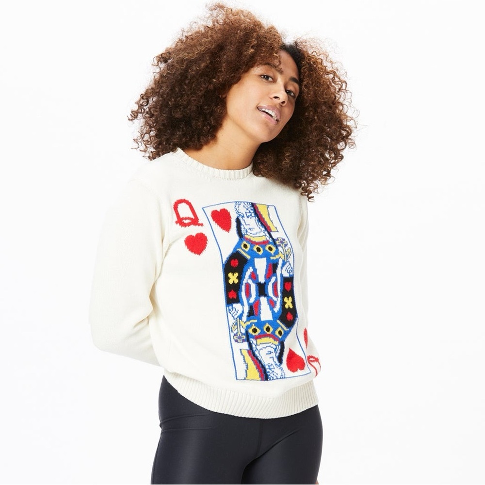 Queen Card Sweater